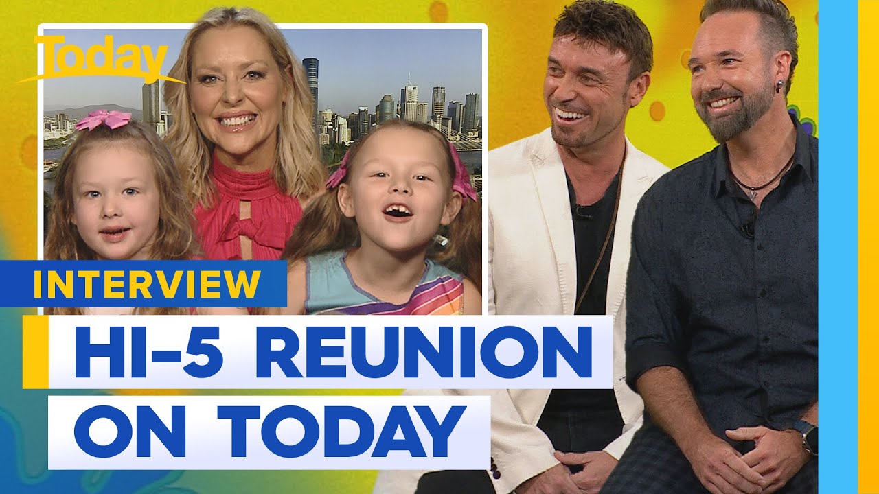 Original Hi-5 cast catch up with Today | Today Show Australia