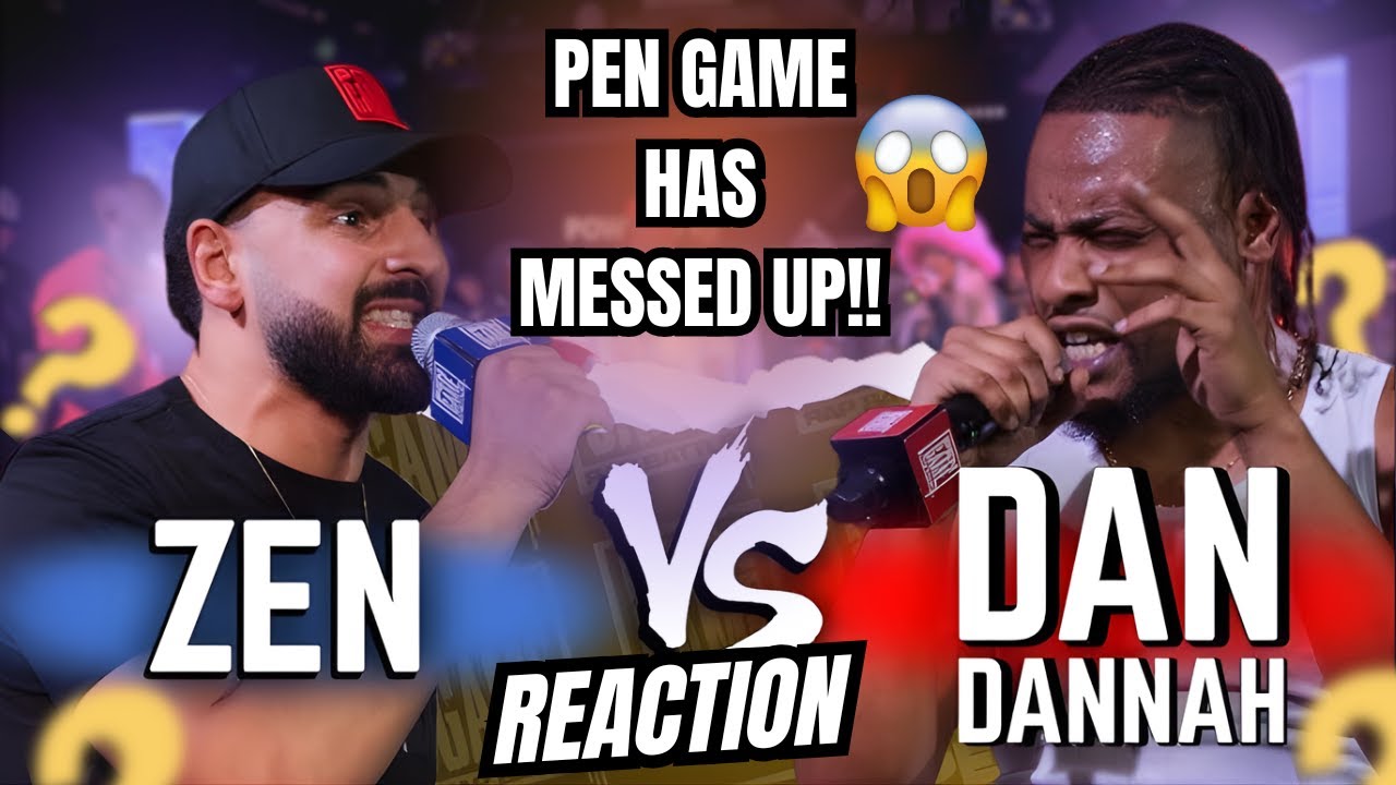 They Edited Zen’s Round?! 😳 | Zen vs Dan Dannah Reaction (Pen Game 2025)