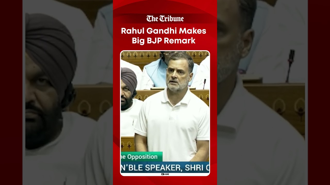 Rahul Gandhi Says BJP Leaders&rsquo; Children Would Support CJP Protest During Anti-Paper Leak Debate