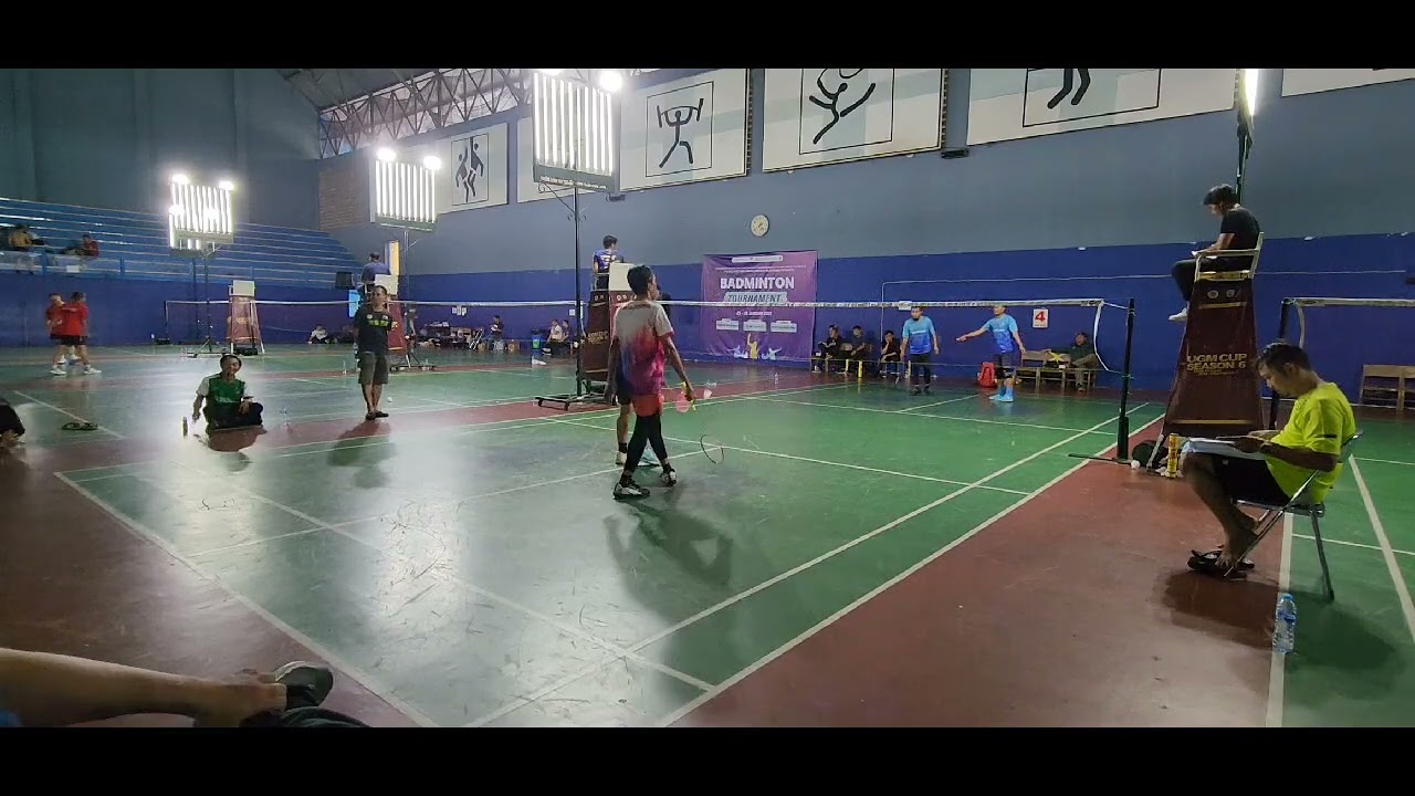 Turnamen Badminto UGM 25,menang dramatis