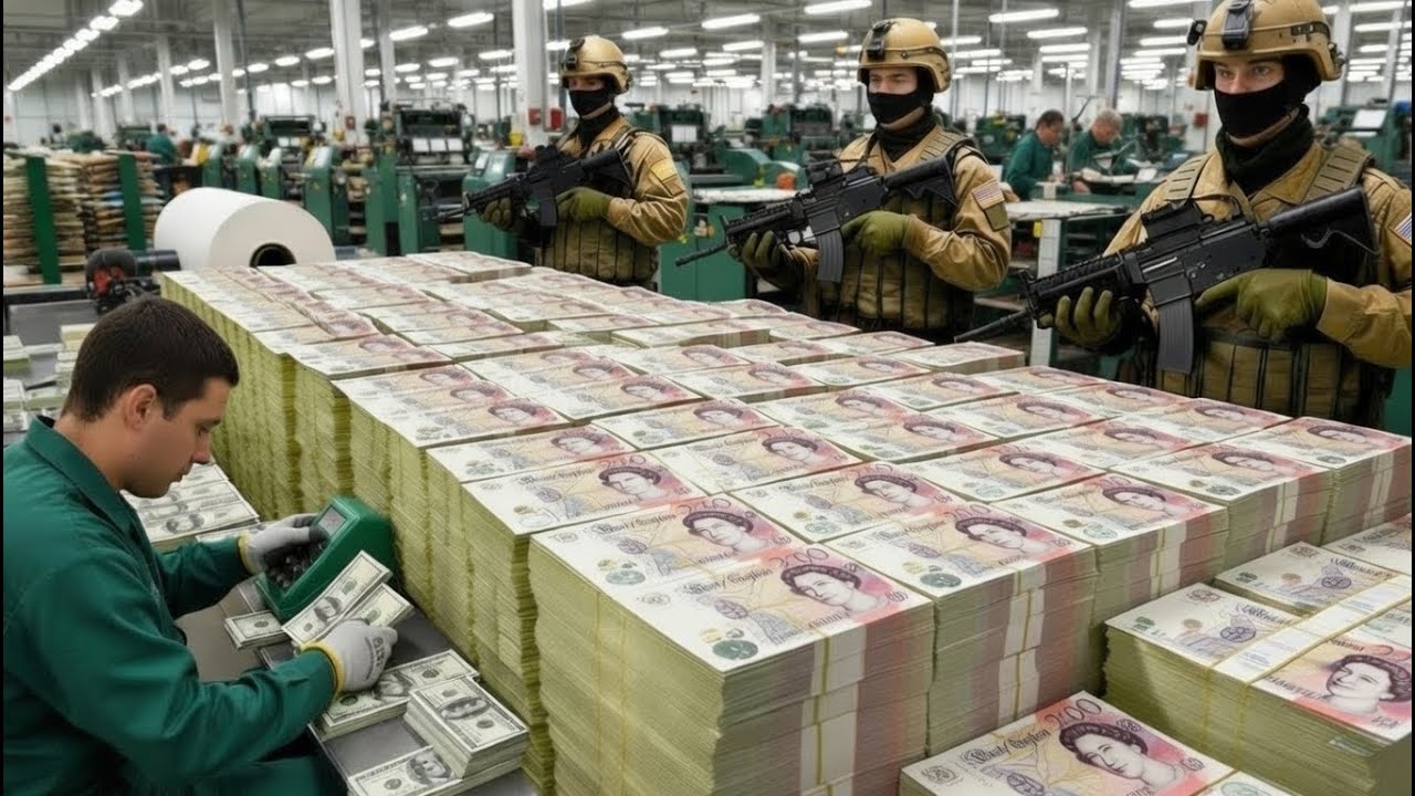 Inside De La Rue: How Pounds Currency Is Printed | From Design to Secure Banknotes
