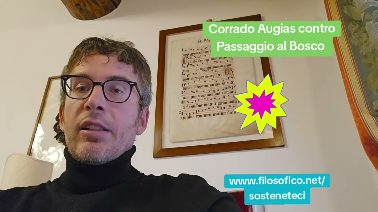 DIEGO FUSARO: Corrado Augias contro l'editore Passaggio al Bosco 