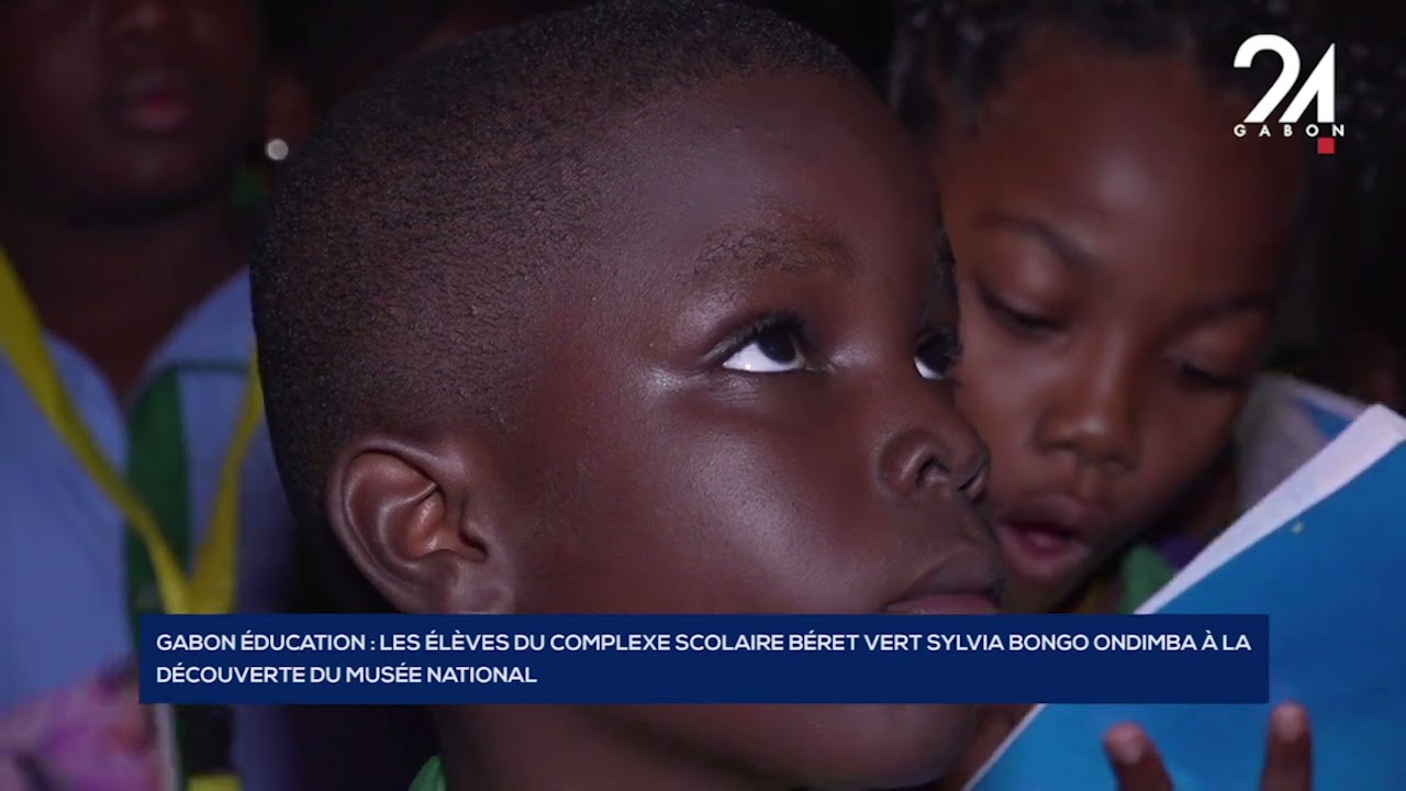 GABON ÉDUCATION   LES ÉLÈVES DU COMPLEXE SCOLAIRE BÉRET VERT SYLVIA BONGO ONDIMBA À LA DÉCOUVE