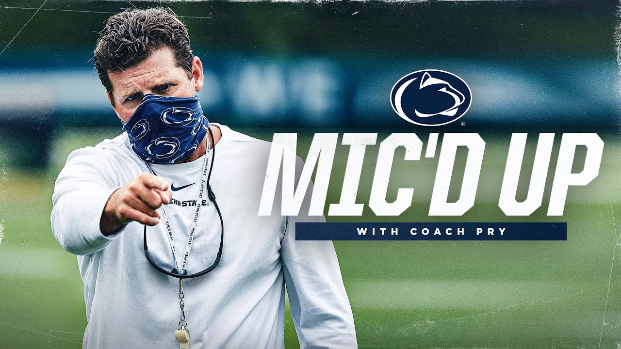 Penn State Football | Coach Pry Mic'd Up