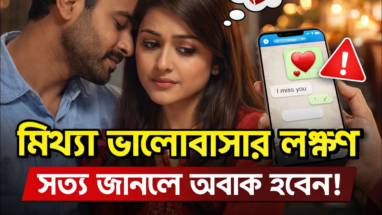 মিথ্য ভালোবাসার পাঁচটি লক্ষণ জানলে অবাক হবেন //Love Guru Sagor