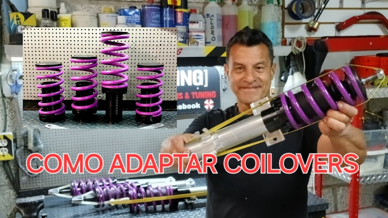 COMO ADAPTAR COILOVERS