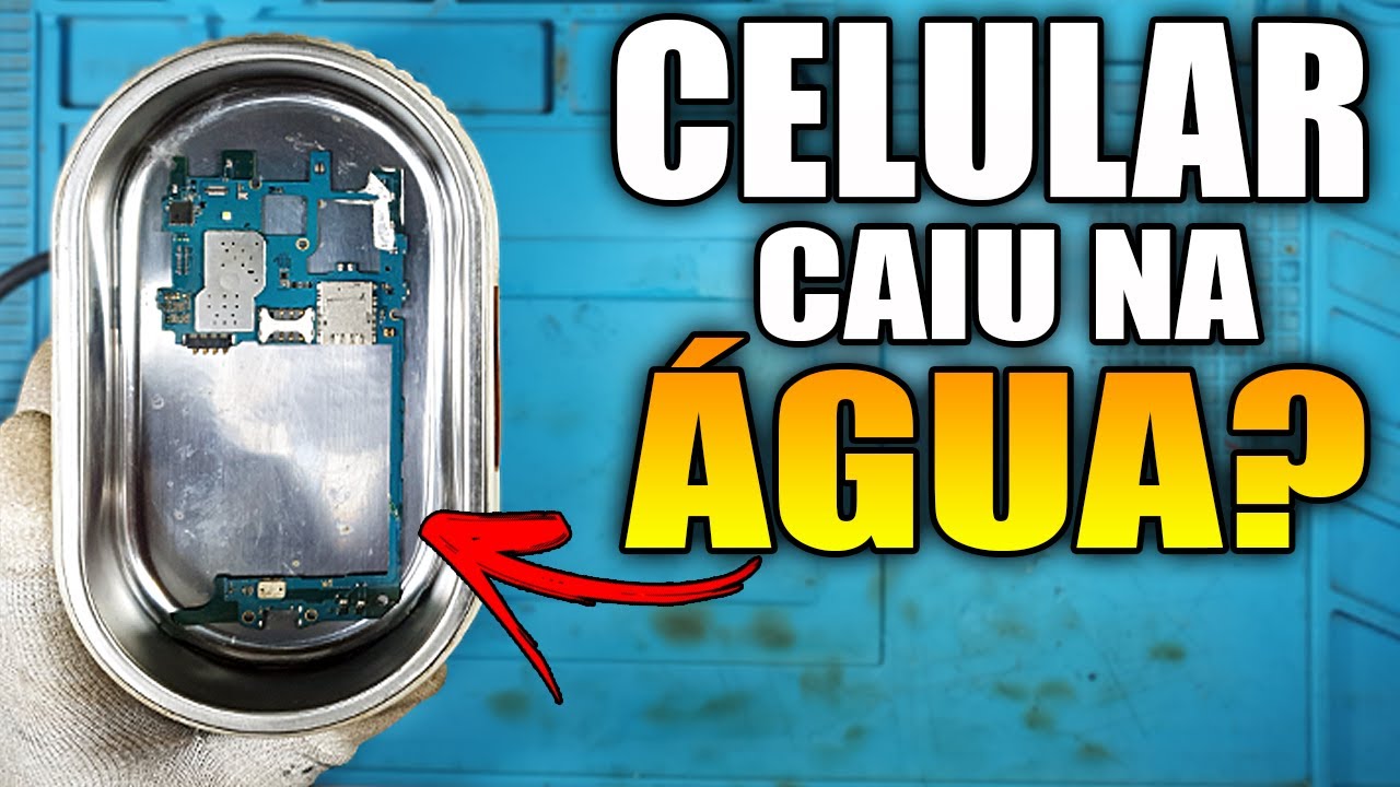 Celular Caiu na Água? Como Fazer Desoxidação Em Placa de Celular Passo a Passo (Os 2 Métodos)
