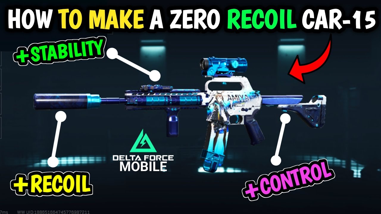Сборка CAR-15 Zero Recoil: лучшая экипировка CAR-15 — Delta Force Mobile (сборка Zero Recoil)