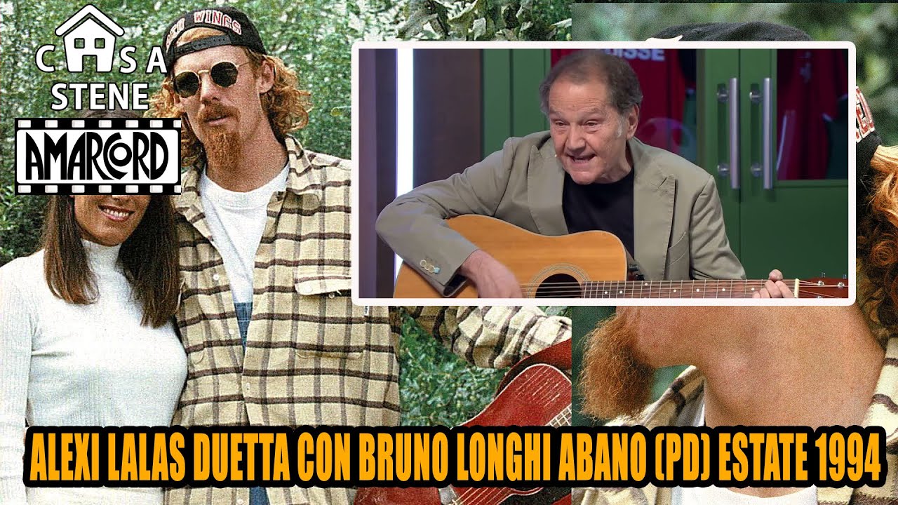 ALEXI LALAS DUETTA CON BRUNO LONGHI KNOCKING ON HEAVENS DOOR. ABANO (PADOVA) ESTATE 1994 #CASASTENE