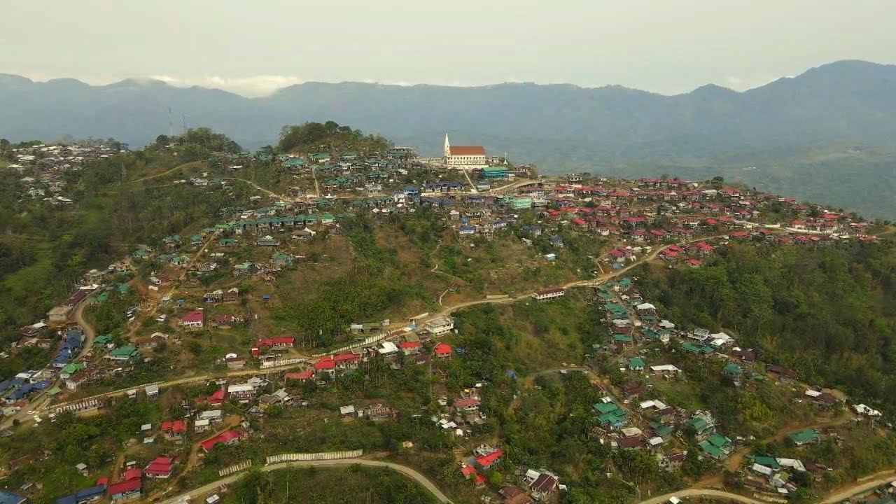 Amazing Aerial View of Chungtia Village || 2025