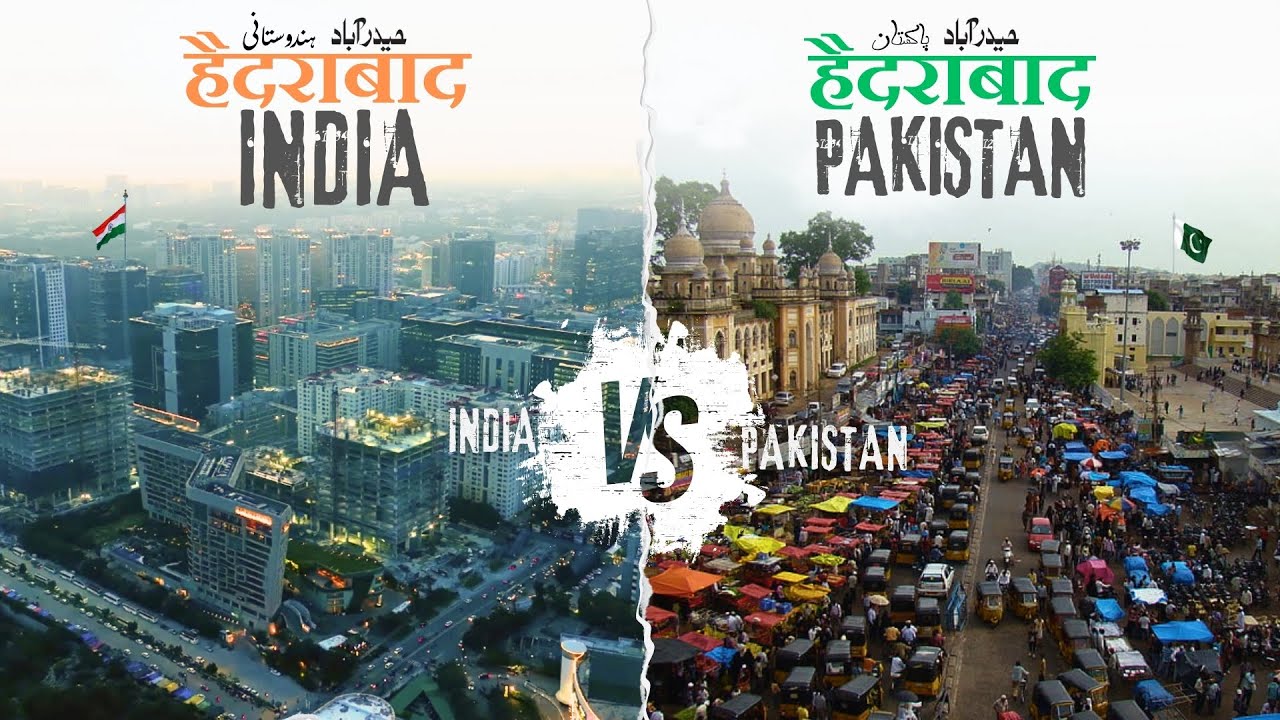 Indian Hyderabad vs Pakistani Hyderabad 😱 | भारतीय हैदराबाद बनाम पाकिस्तानी हैदराबाद