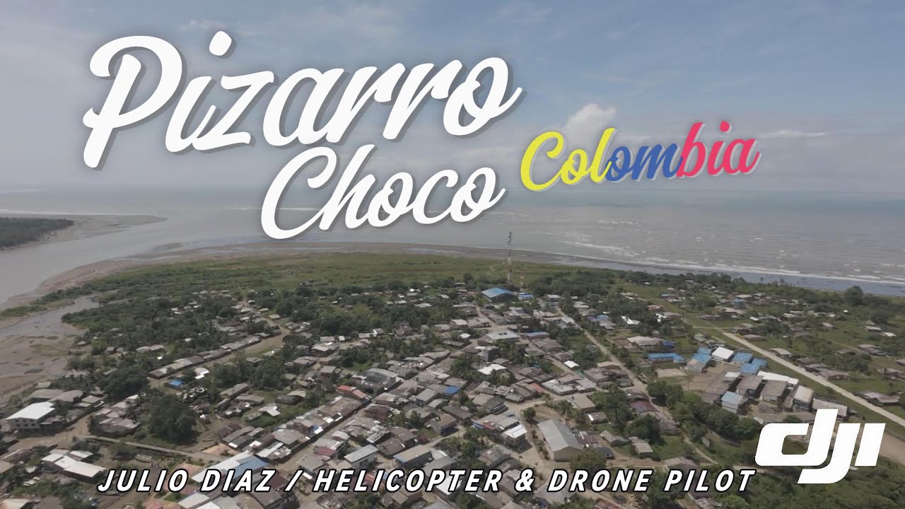 Vuelo Drone Pizarro Choco Colombia