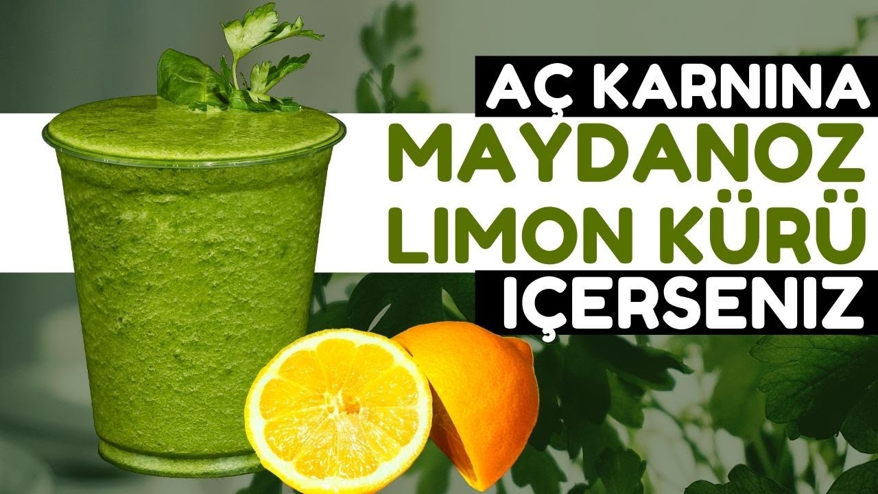 Maydanoz Limon Kürü Vücudunuza Bunları Yapıyor | Maydanoz Limon Kürünün Faydaları Nelerdir?