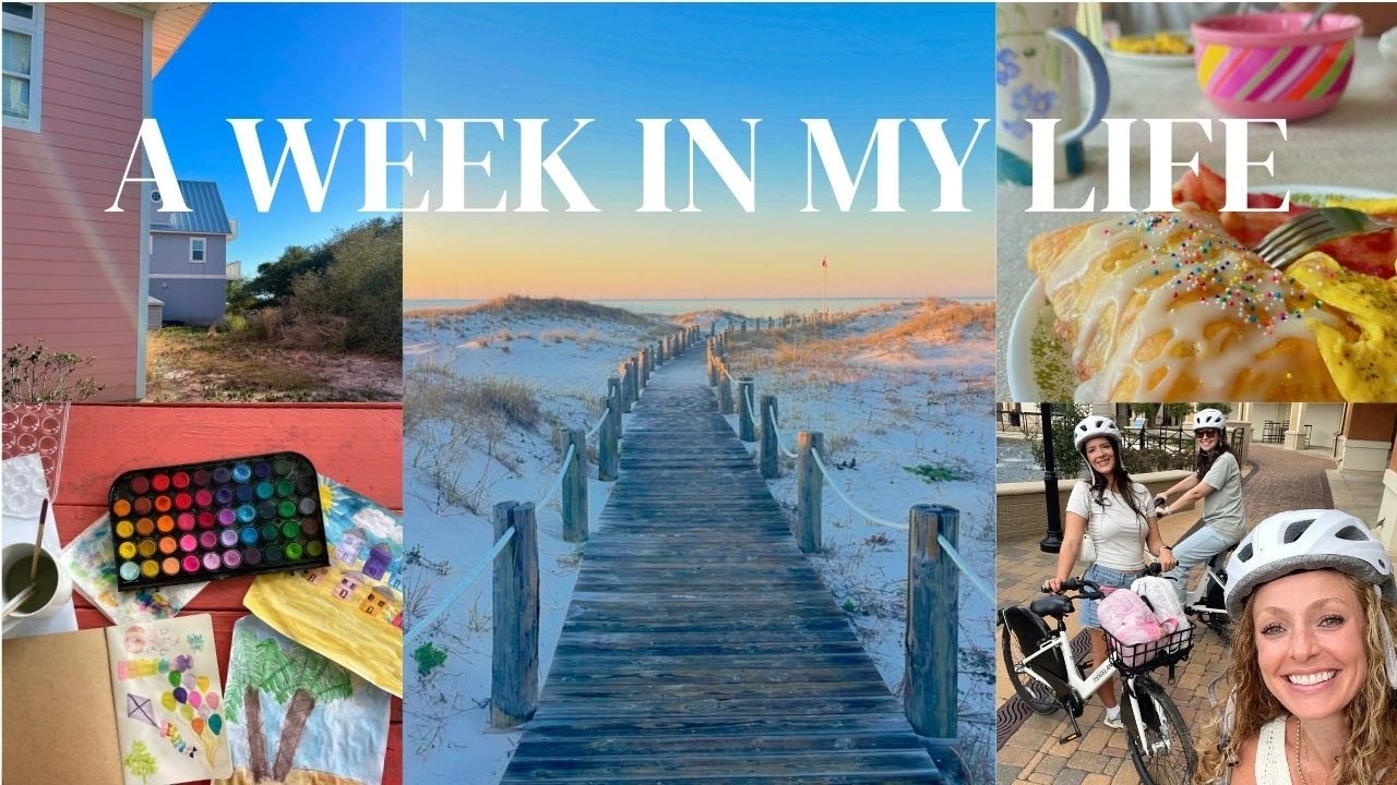 A WEEK IN MY LIFE: adult spring break, perfect weather, celebrating a friend's birthday!
