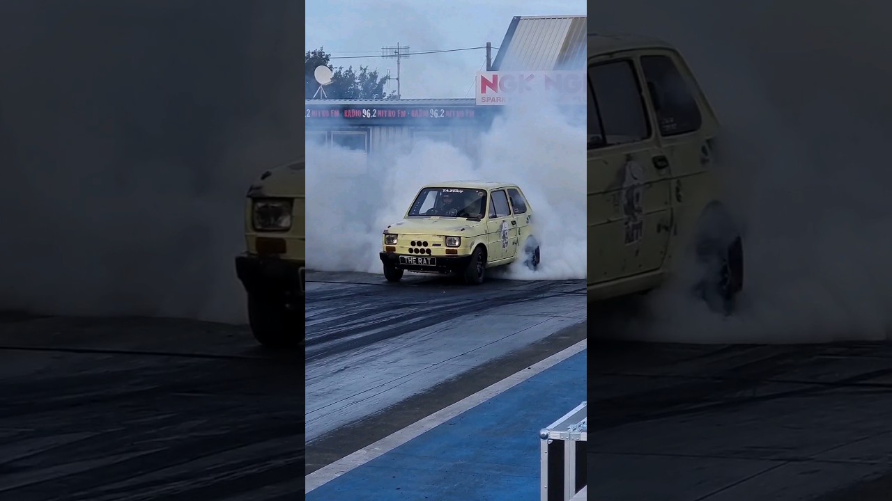 500bhp MR2 powered Fiat 126 💨💨 
