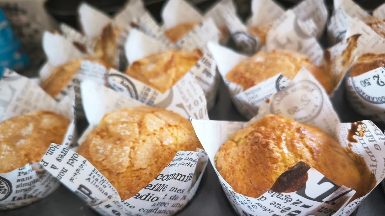 Magdalenas caseras con aceite de oliva 🫒 Las auténticas de toda la vida 🧁