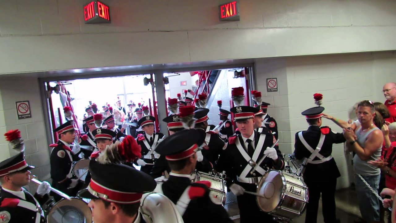 OSUMB Enters St  Johns Arena for Skull Session 9 7 2013 vs SD State