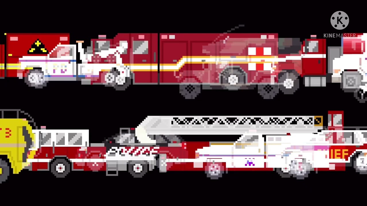 [Requested] Police, Medical, Fire & Fire Vehicles 2