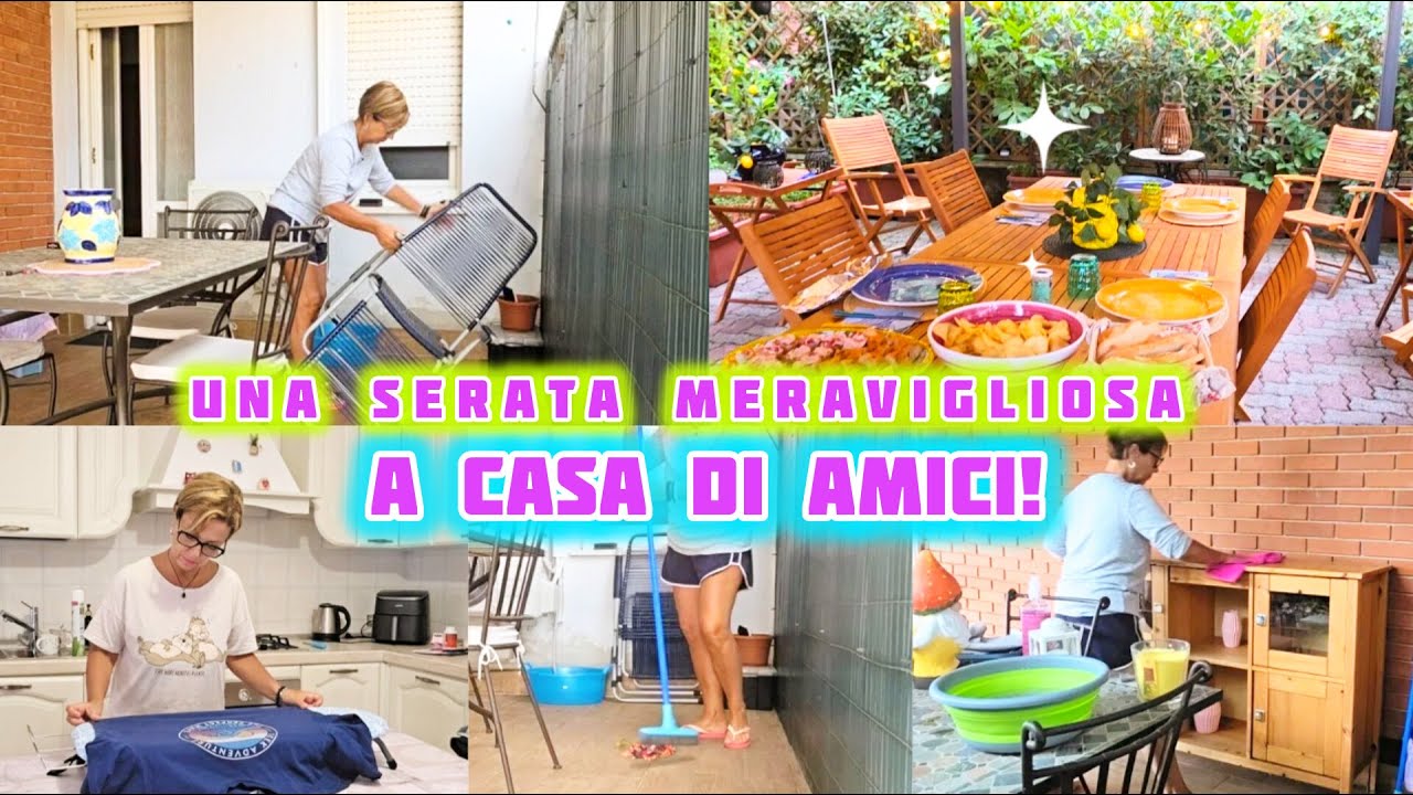 VEDRETE MIO MARITO SI FA' FILMARE!!..MIRACOLO!!😱PULIZIA TERRAZZO/ UN PO' DI STIRO😅