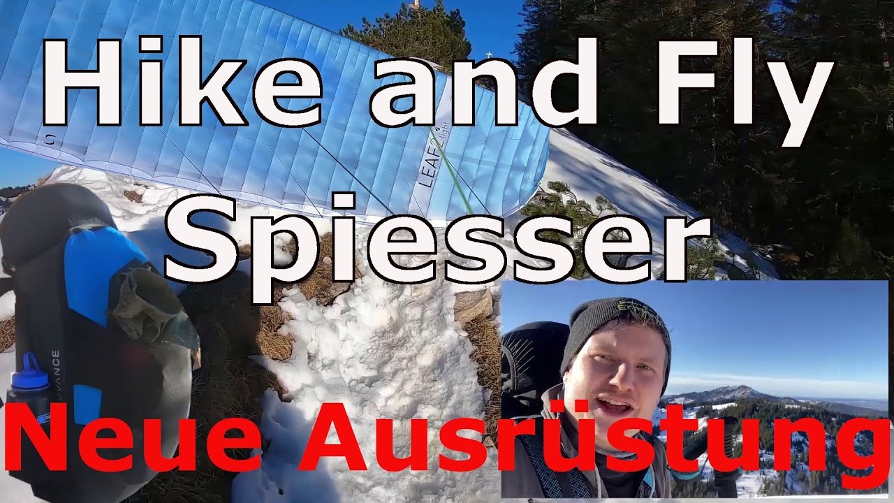 Gleitschrimfliegen am Hirschberg - Spieser I Hike and Fly