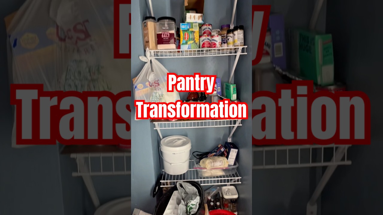 How To Maximize Space In A Small Pantry (Storage Space) 