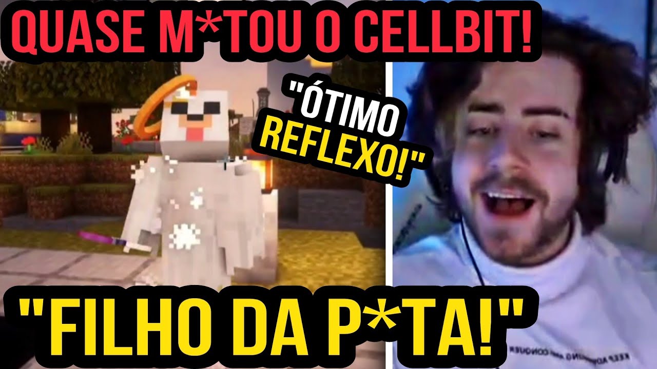 RUBIUS TROLLANDO O CELLBIT 😂 | MINECRAFT QSMP