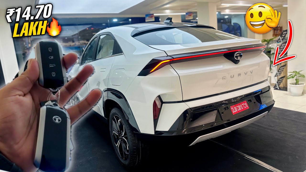 Tata Curvv Accomplished S Petrol Manual🔥| ₹14.70 Lakh😍