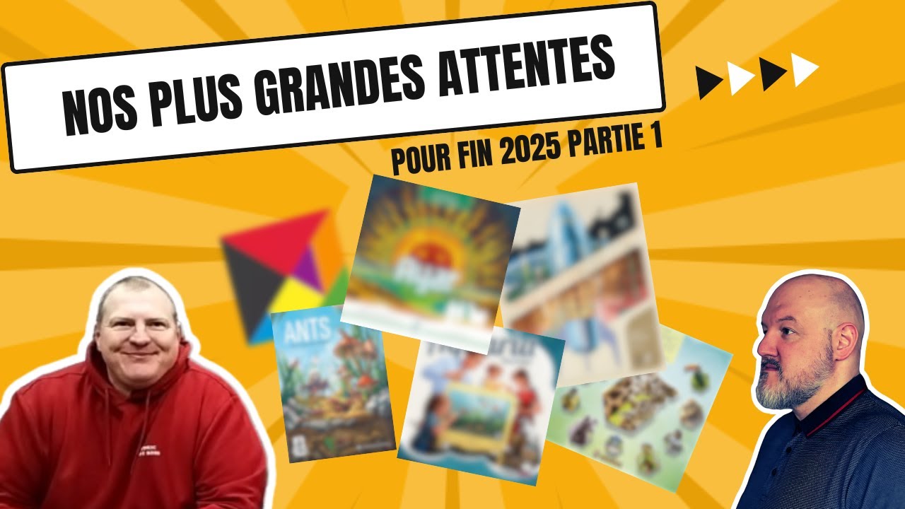 Nos 13 PLUS GROSSES ATTENTES pour fin 2025 chez Golden Meeple