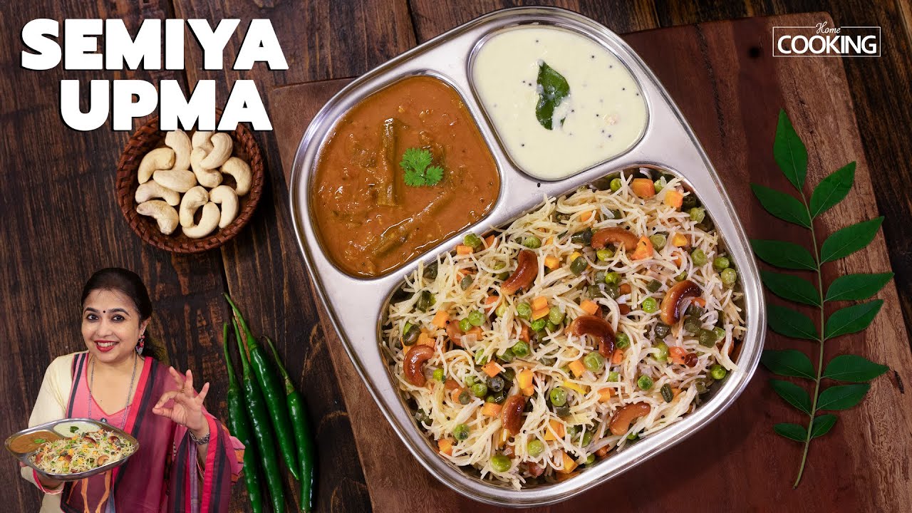 Zrobiłam Semiya Upma w 30 minut! | Upma z makaronem makaronowym | Szybki przepis na śniadanie i p...