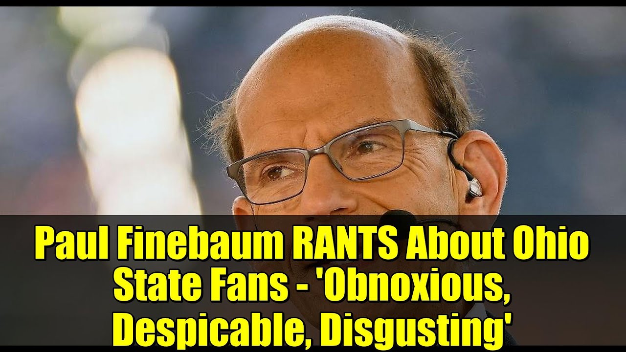 Пол Файнбаум ругается с фанатами университета штата Огайо: «Противно, подло, отвратительно»