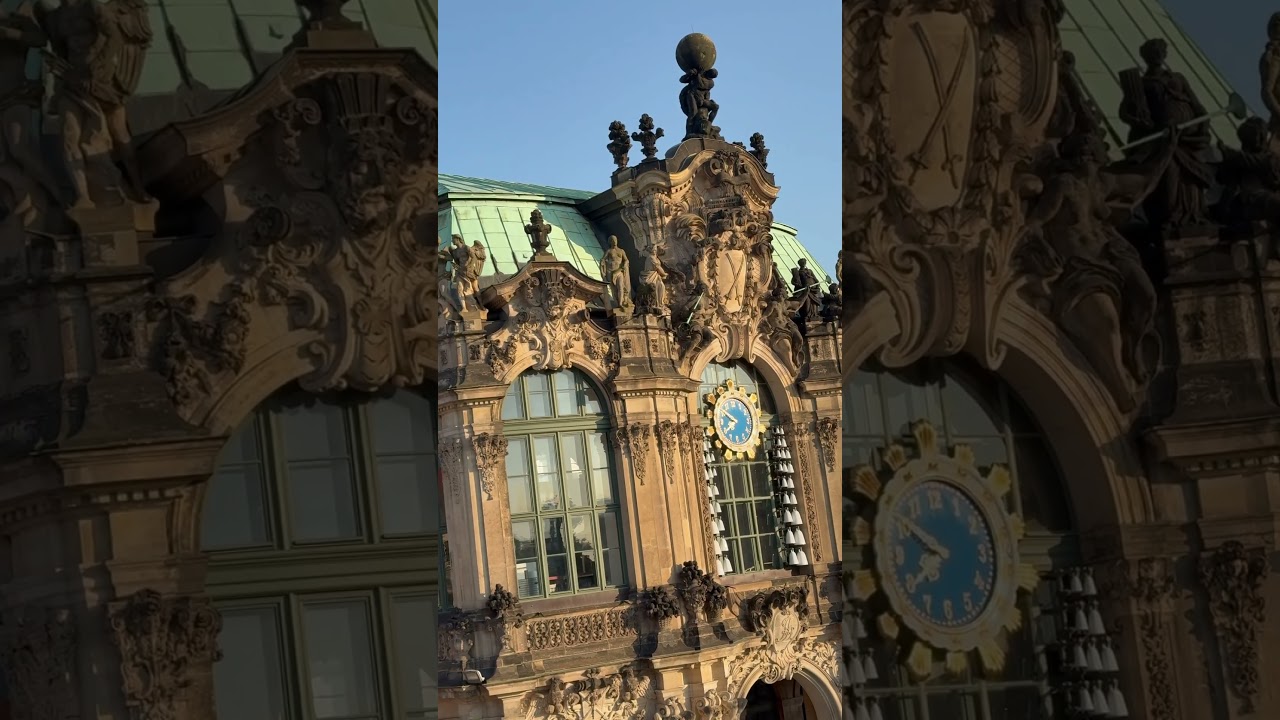 You Won’t Believe What This Clock Does at Noon 🕰️🏰 | Dresden’s Zwinger Secret 
