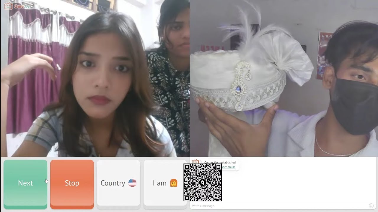 I Found My Bridal 👰On Omegle ✨🌹#omeglelive