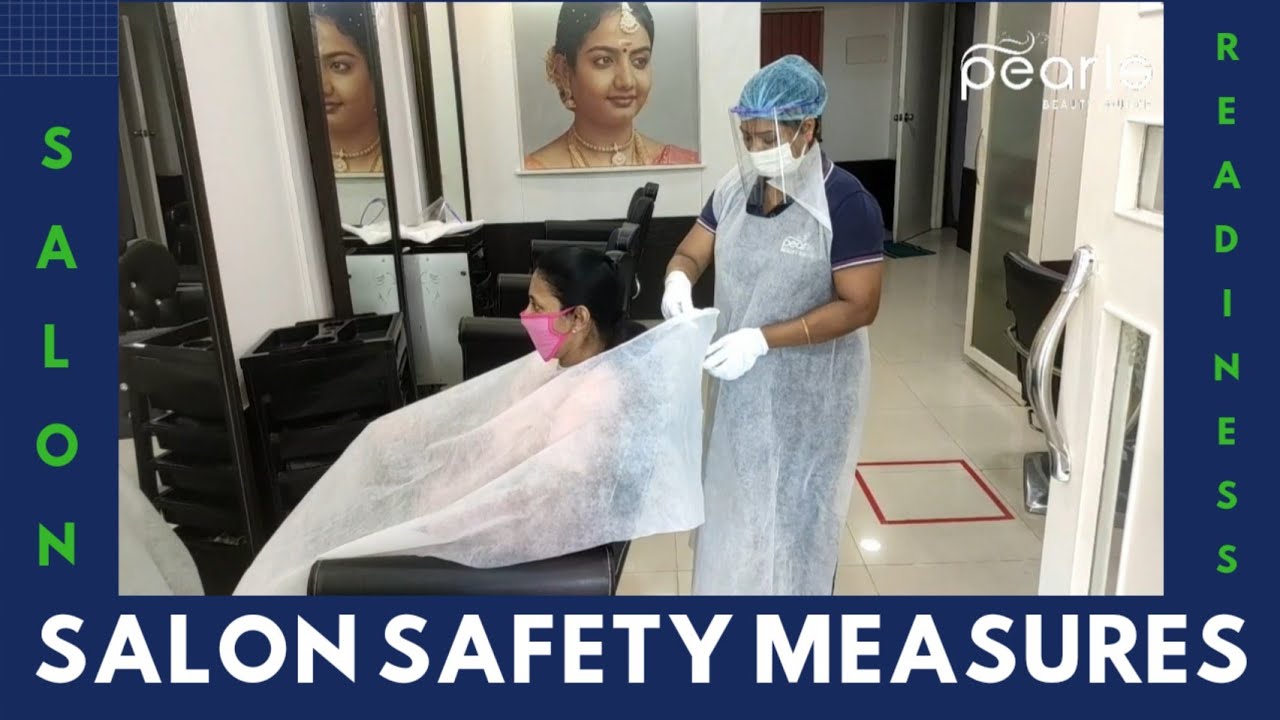 Salon Safety Measures at Pearls Beauty Lounge & Bridal Makeup Studio  |  Salon Readiness & Hygiene