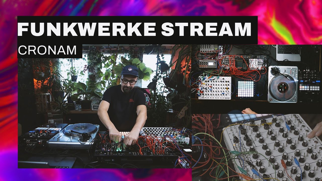 Cronam - Berliner Funkwerke Vol. 9 - Dubstep & Grime #liveperformance #modularsynth #turntablism