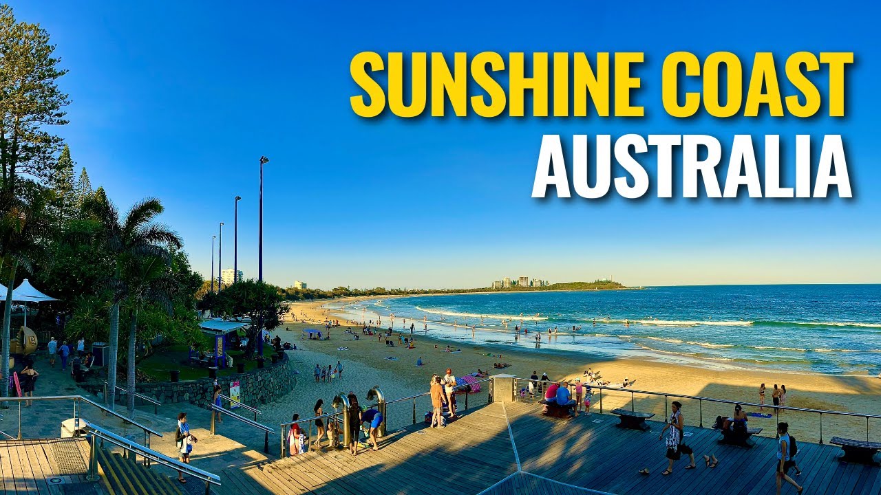 Sunshine Coast, Australia: IMPRESIONANTE Playa de Mooloolaba