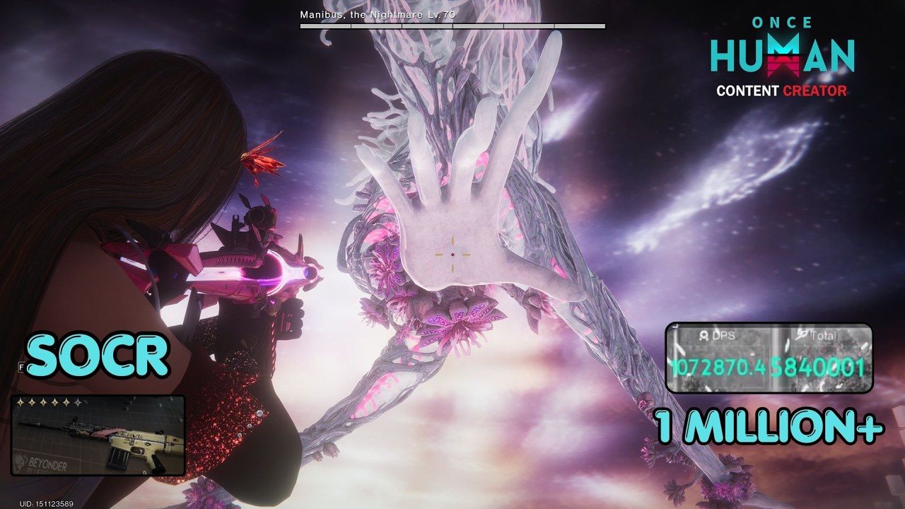 SOCR THE LAST VALOR STRONGER THAN EVER 1 MILLION+ DPS MANIBUS NIGHTMARE - Once Human