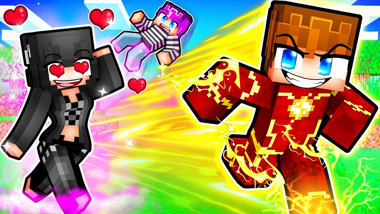 Minecraft But I'm WALLY WEST FLASH!