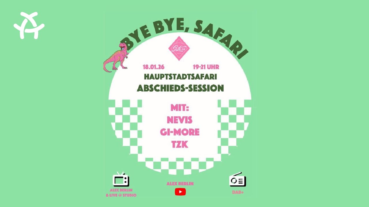 Hauptstadtsafari Abschieds-Session mit Nevis, Gi-More & TZK