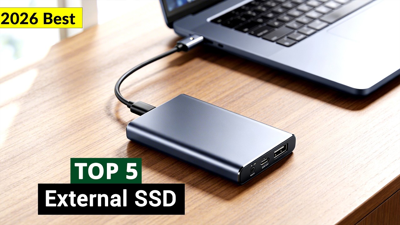 Top 5 Best External Solid State Drives in 2026 (For Mac & PC!)