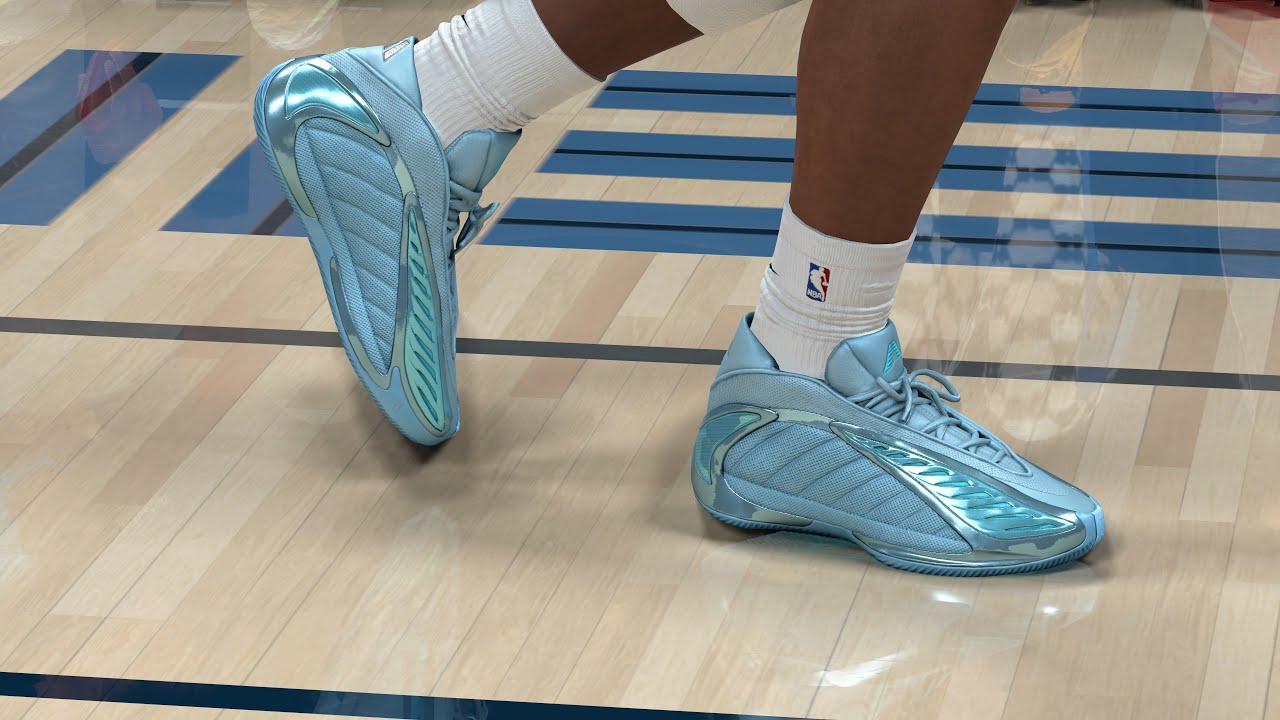 NBA 2K26 Next Gen Shoe Creator - Adidas AE 2 “Jack Frost/Icicle”
