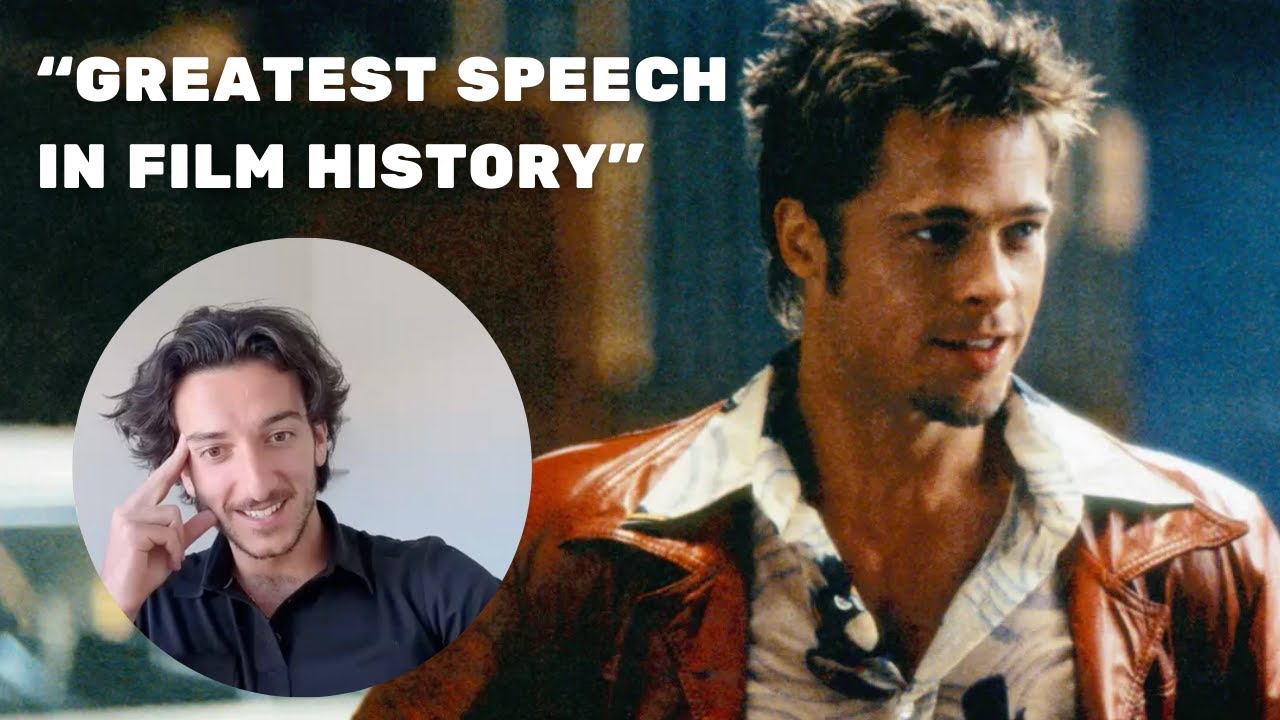 Communication Expert Reacts to Brad Pitt’s Speech (Fight Club)