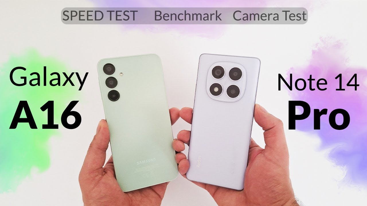 Samsung Galaxy A16 vs Redmi Note 14 Pro | Speed Test & Benchamrk