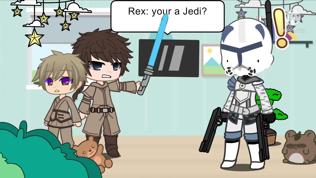 Past  and Obi-Wan +Rex (not past) react to Ashoka 1/1 for me birthday and iiDiamond
