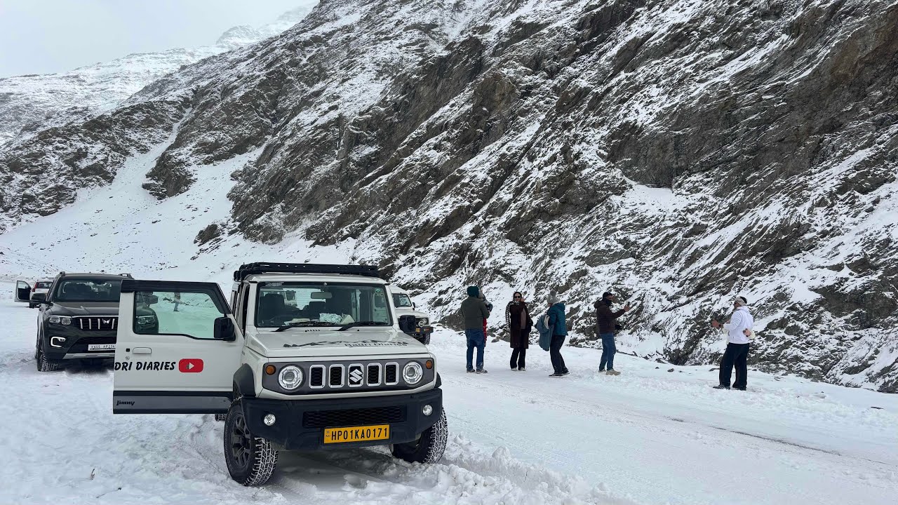 Today Shinkula snow point || Manali weather update  || Manali Snow update || 