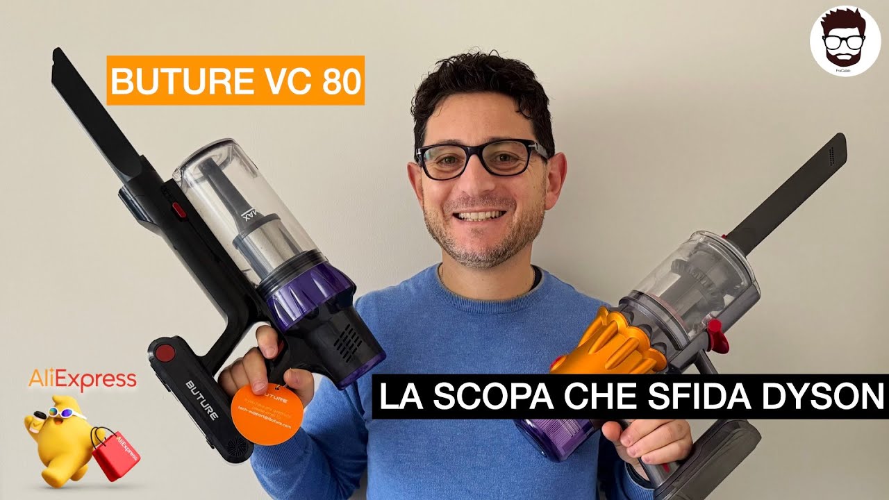 BUTURE VC80, LA SCOPA DA 100€ CHE SFIDA DYSON!