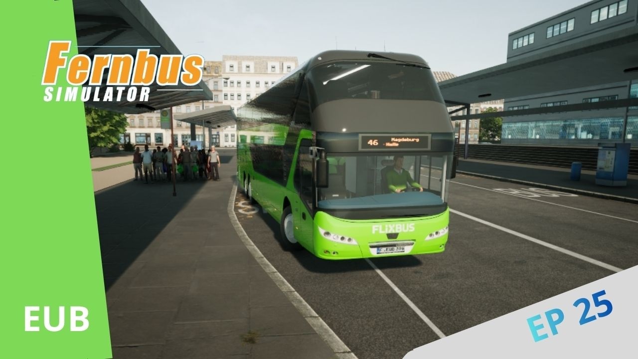 Fernbus Simulator : Leipzig - Magdeburg with Neoplan