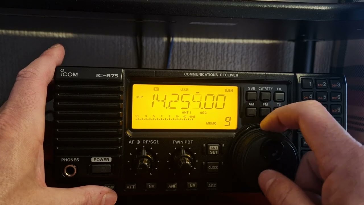 HF Radio & Scanner Radio ( New Filming Set Up)