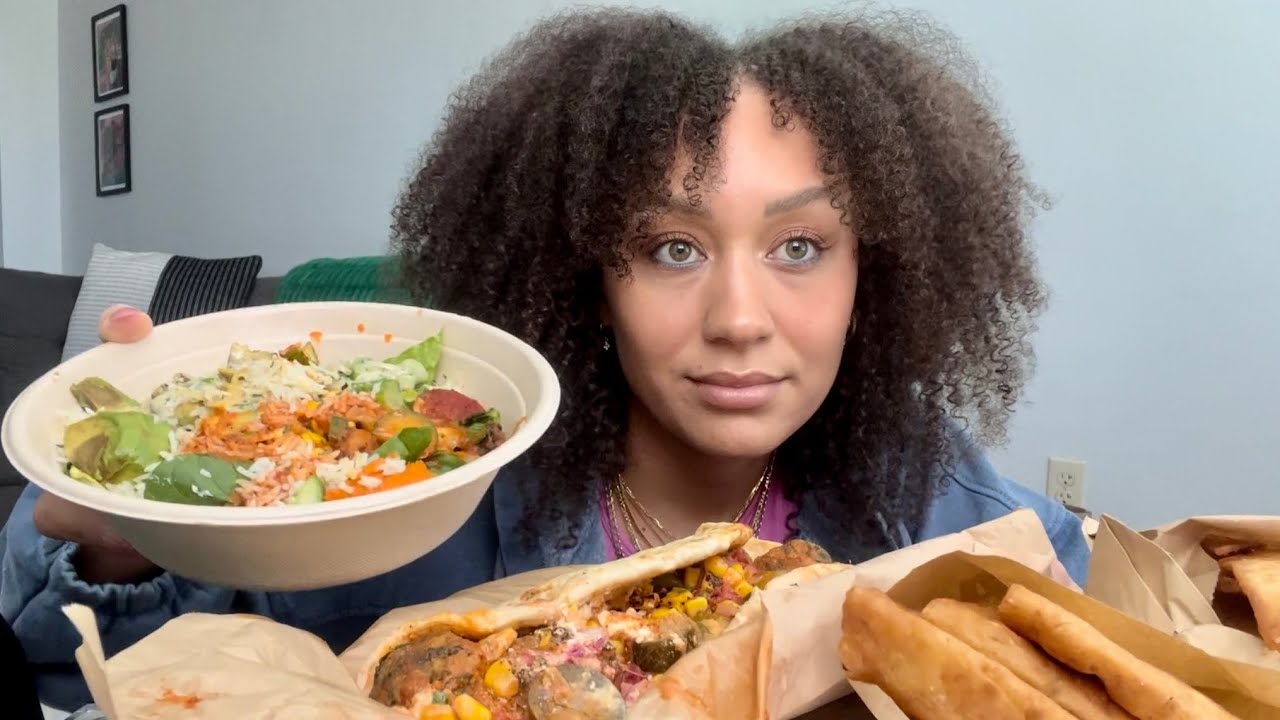 CAVA for the first time! Mukbang