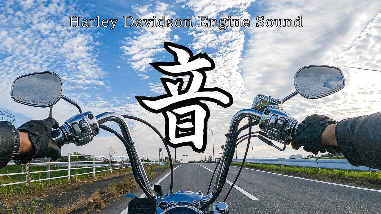 【高音質】エンジン音 ハーレーダビッドソン　ソフテイル　Harley Davidson Engine Sound