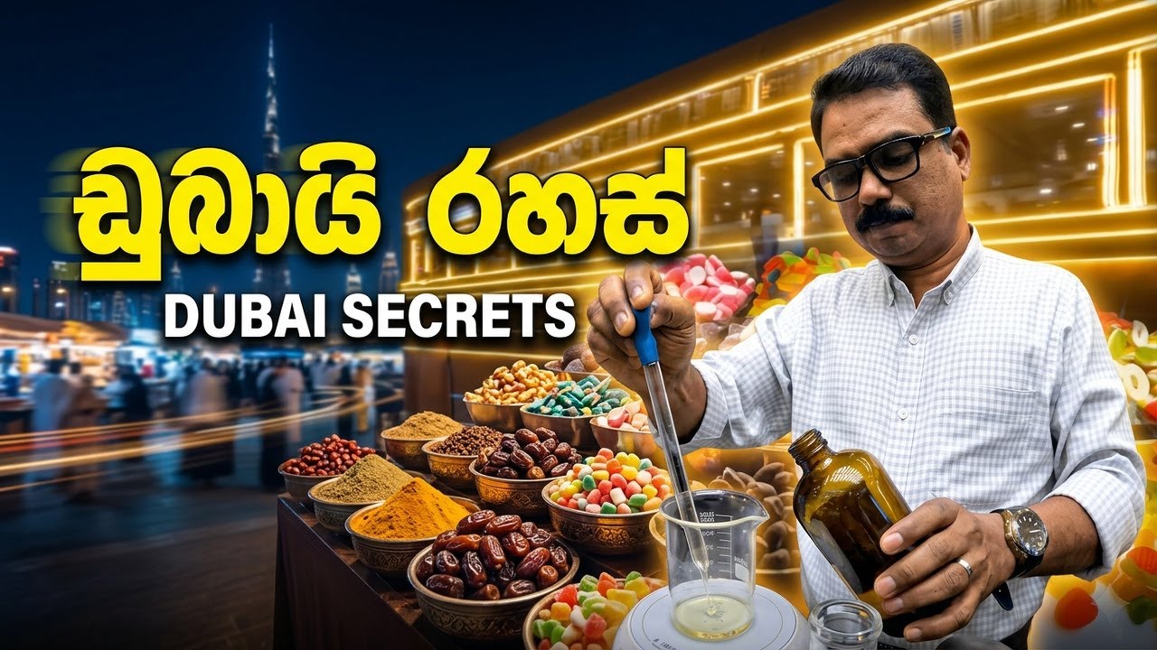Dubai Night Market 2026 🇦🇪 | දබුයි වෙළඳ පොළ අත්දැකීම | Sinhala Travel Vlog